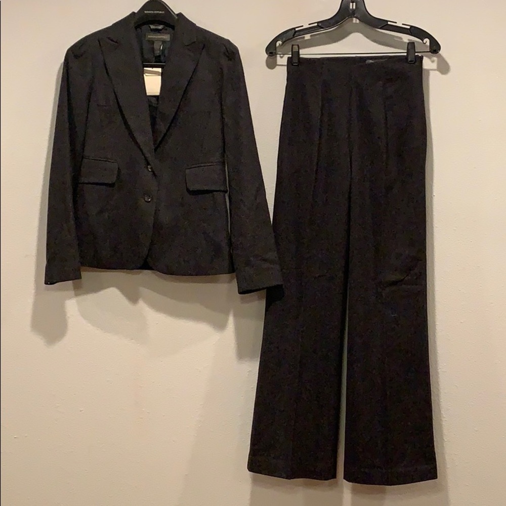 Banana Republic Black Blazer and Pants Set
